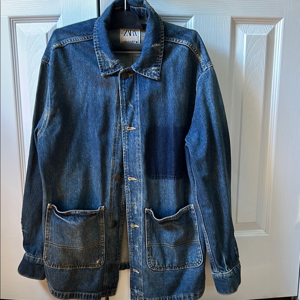 Zara Classic Blue Denim Jacket
